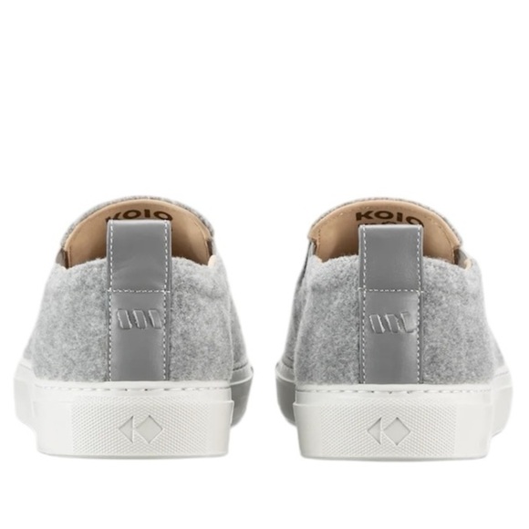 KOIO Garda Gray Loafers Minimalist Slip-Ons Felt Size 8 NWOT - Picture 9 of 9
